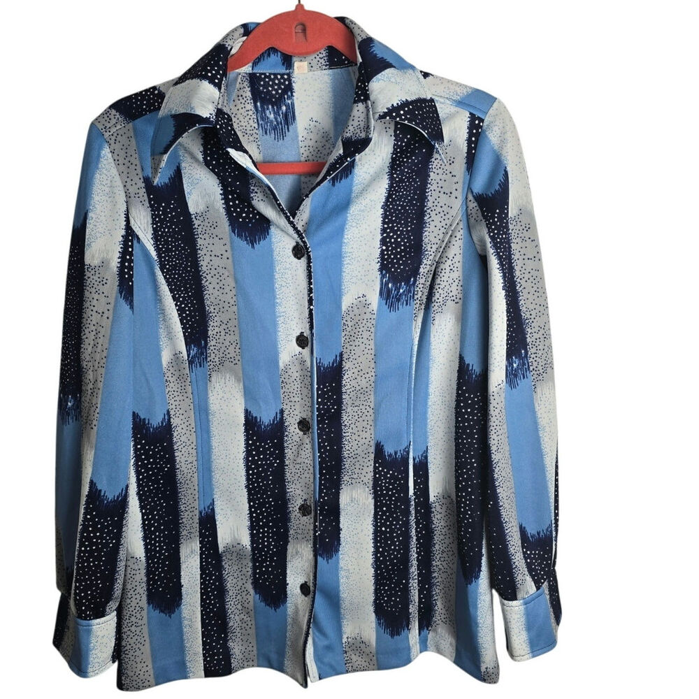 Alex Garay LTD Vintage Trevira Polyester 70's Medium?